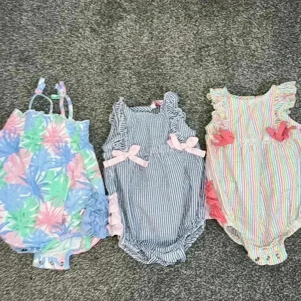 RUFFLE BUTTS 0-3 months outfits - Picture 7 of 8